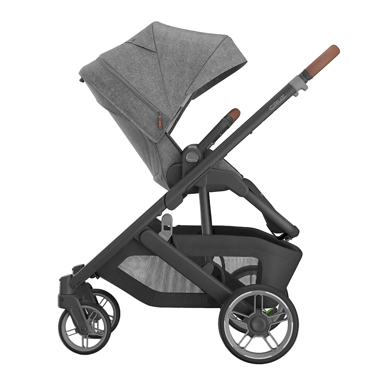 UPPAbaby CRUZ V3 Stroller, 2025, Greyson (Grey Mélange) - Image 2
