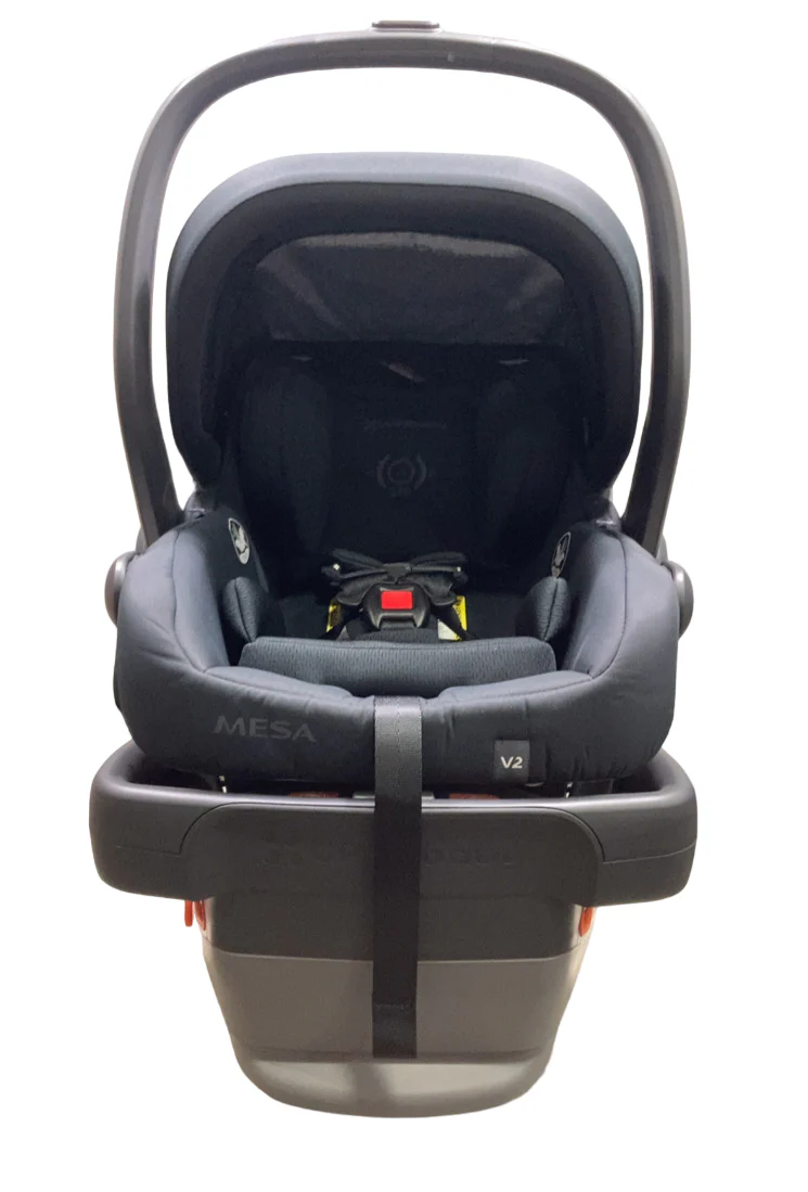 UPPAbaby MESA V2 Infant Car Seat, Jake (Black), 2024 - Image 4