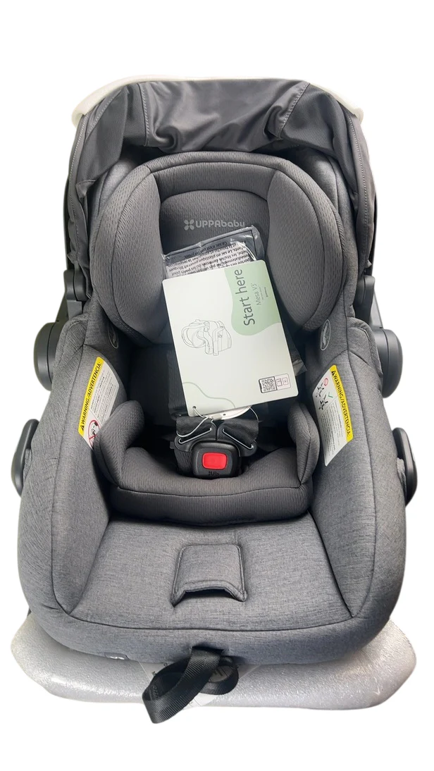UPPAbaby Mesa V3 Infant Car Seat, 2025, Greyson (Charcoal Mélange) - Image 2