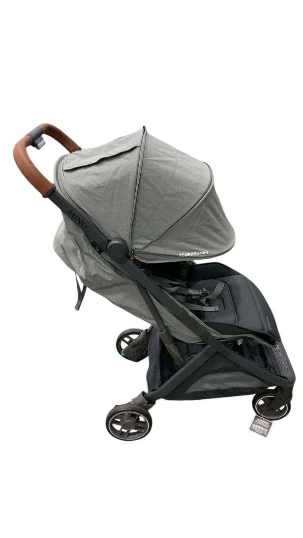 UPPAbaby MINU V3 Stroller, 2025, Greyson (Charcoal Melange) - Image 2