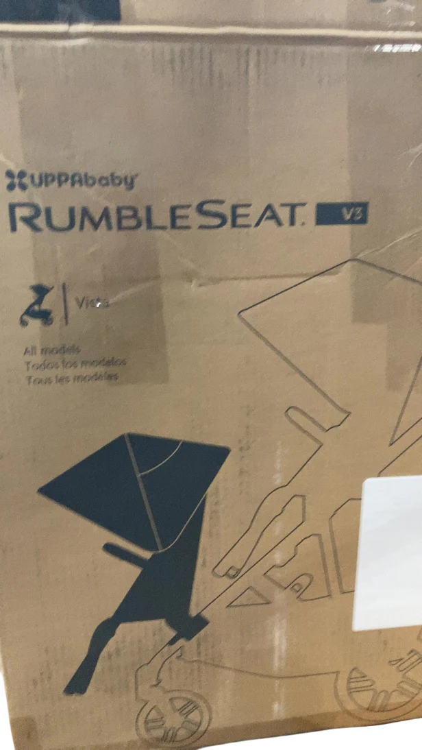 UPPAbaby RumbleSeat V3, 2024, Jake (Charcoal) - Image 5
