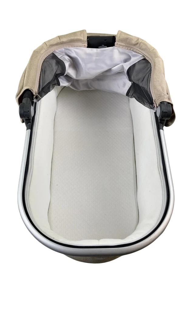UPPAbaby V2 Bassinet, Declan (Oat Mélange) - Image 6