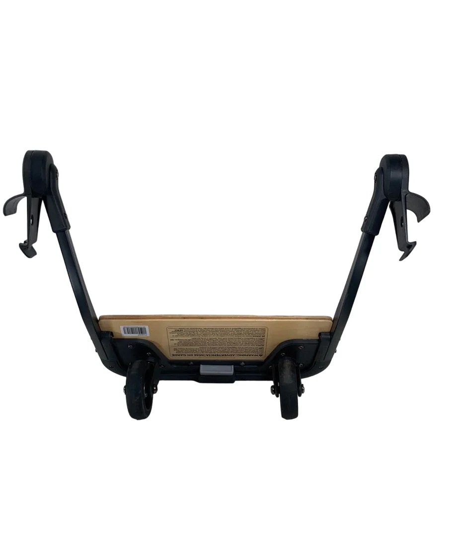 UPPAbaby VISTA PiggyBack Ride-Along Board (2015+), Natural Wood/Black - Image 2