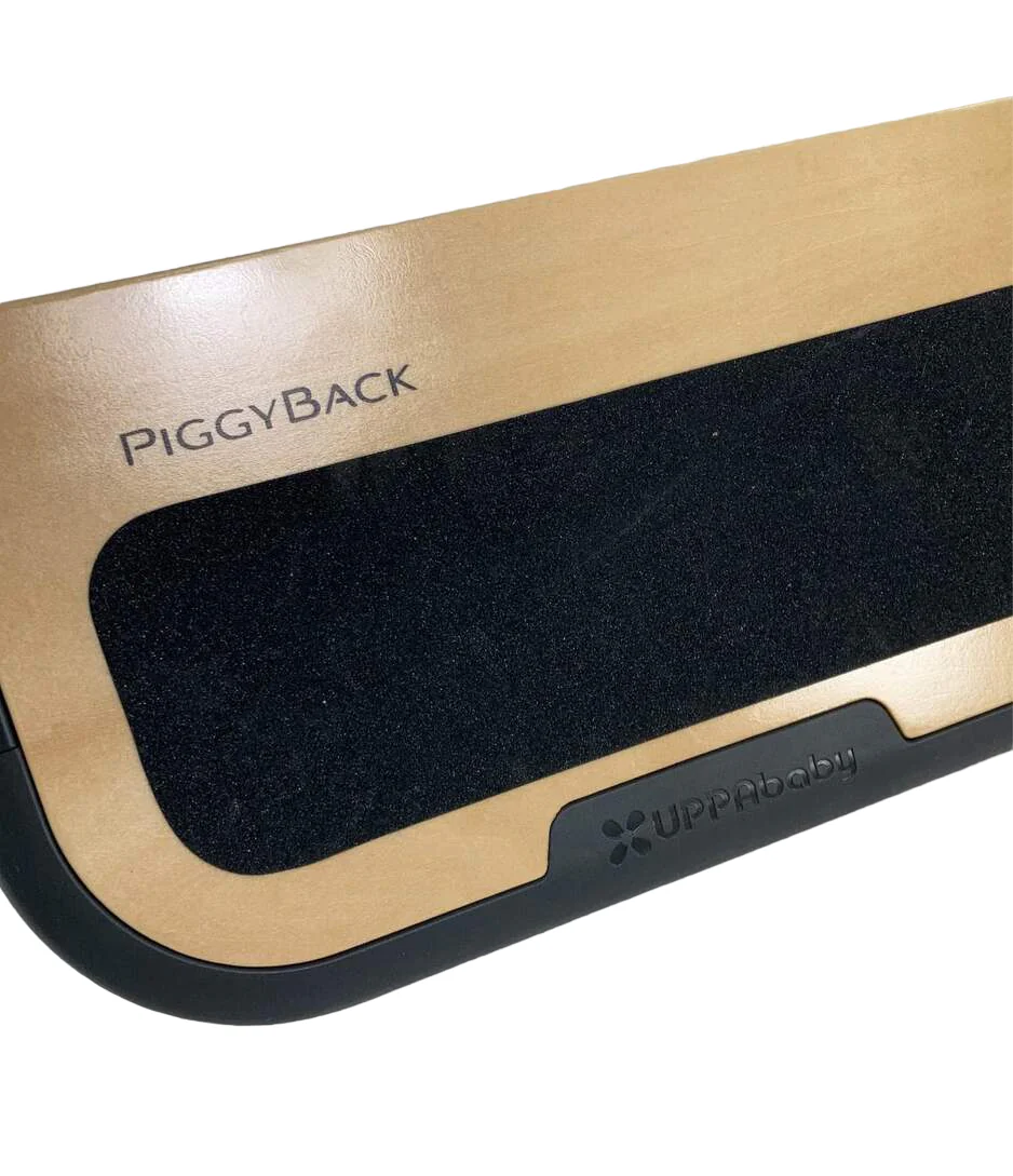 UPPAbaby VISTA PiggyBack Ride-Along Board (2015+), Natural Wood/Black - Image 4