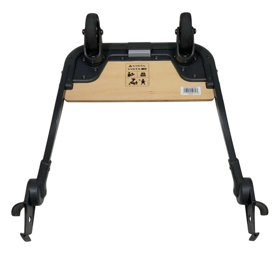 UPPAbaby VISTA PiggyBack Ride-Along Board (2015+), Natural Wood/Black - Image 4