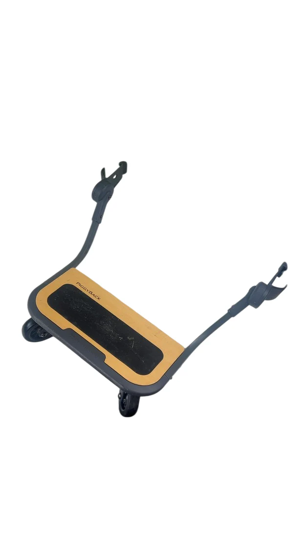 UPPAbaby VISTA PiggyBack Ride-Along Board, 2015+, Natural Wood/Black - Image 4