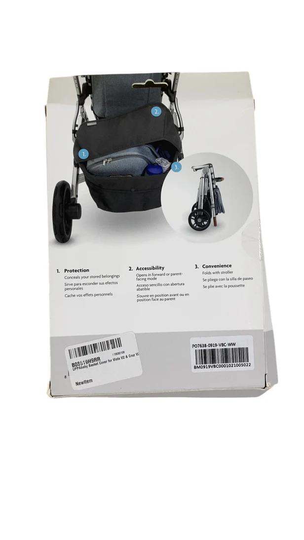 UPPAbaby Vista V2/Cruz V2 Basket Cover - Image 2