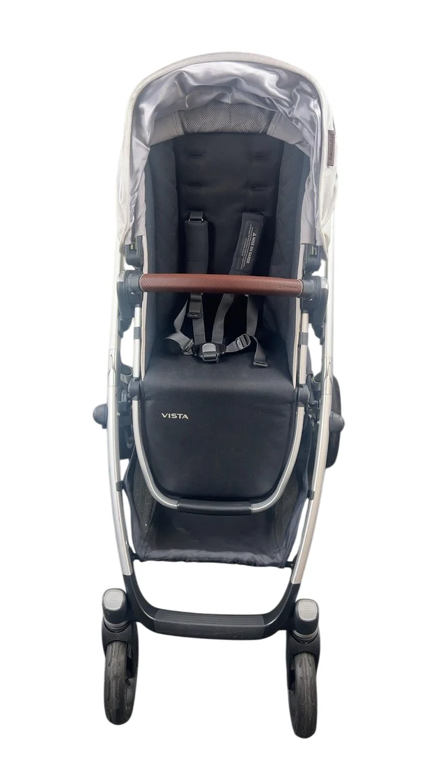 UPPAbaby VISTA V2 Stroller, 2019, Bryce (White Marl) - Image 7