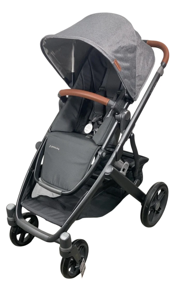 UPPAbaby Vista V3 Stroller, 2024, Greyson (Charcoal Melange)