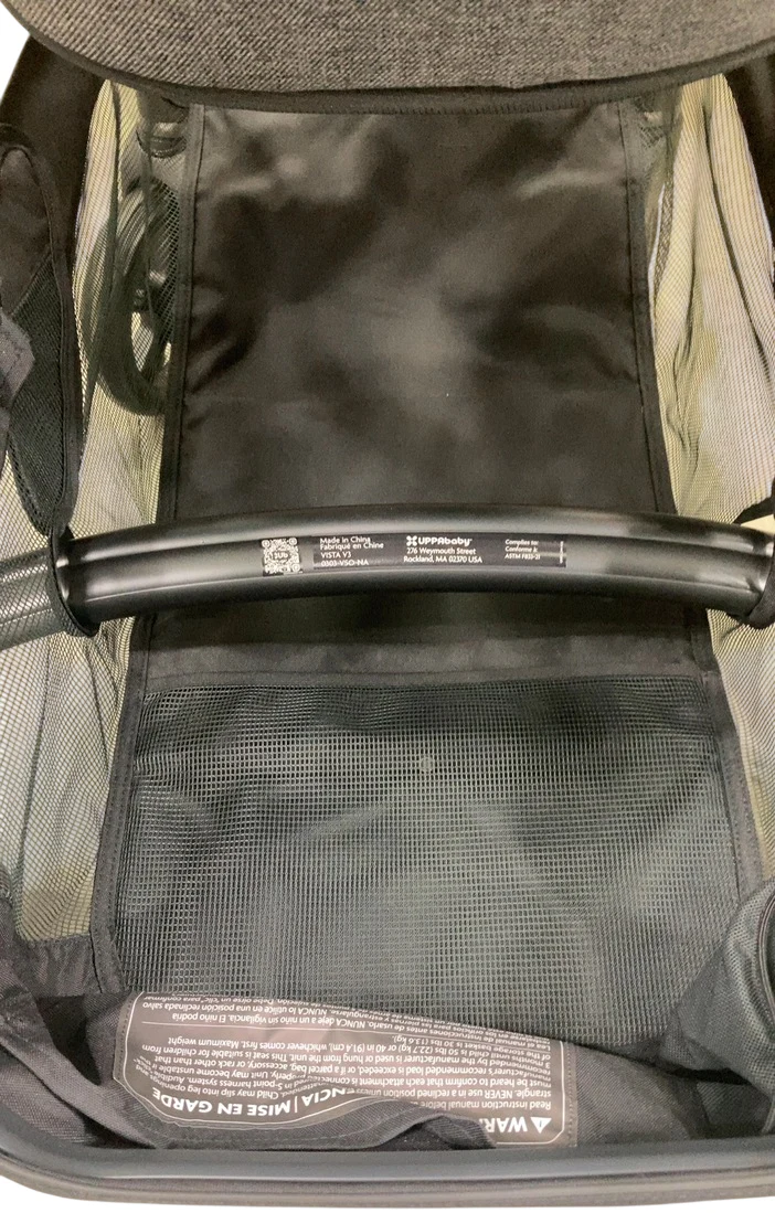 UPPAbaby Vista V3 Stroller, 2024, Greyson (Charcoal Melange) - Image 8