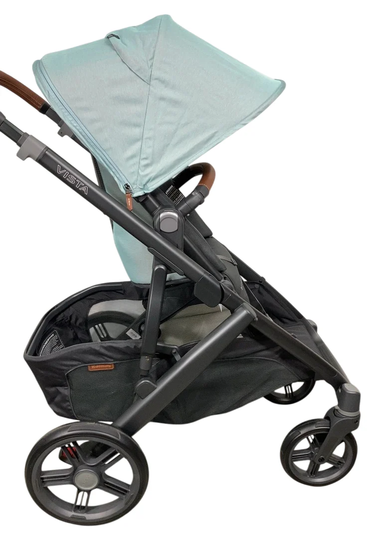 UPPAbaby Vista V3 Stroller, 2024, Kenzi (Mystic Aqua) - Image 9