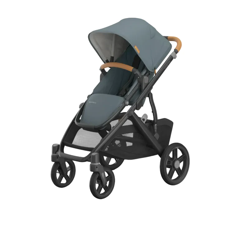 UPPAbaby Vista V3 Stroller, 2025, Dillan (Stone Blue/Carbon Frame)