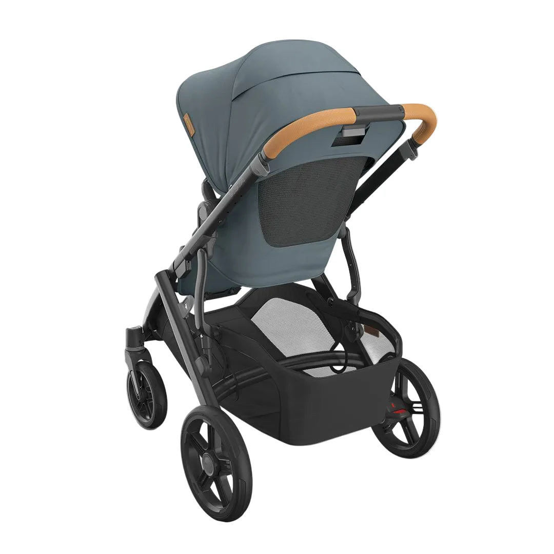 UPPAbaby Vista V3 Stroller, 2025, Dillan (Stone Blue/Carbon Frame) - Image 3