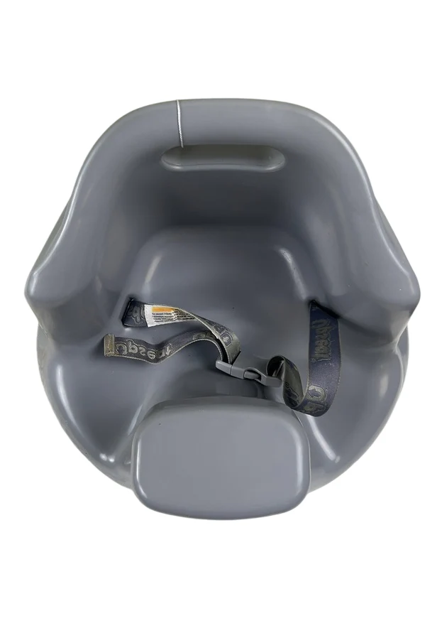 Upseat Baby Floor & Booster Seat with Tray, Grey - Image 6