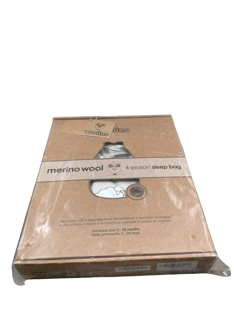 Woolino 4 Seasons Ultimate Sleep Bag, Sheep, 2-24 Months - Image 2