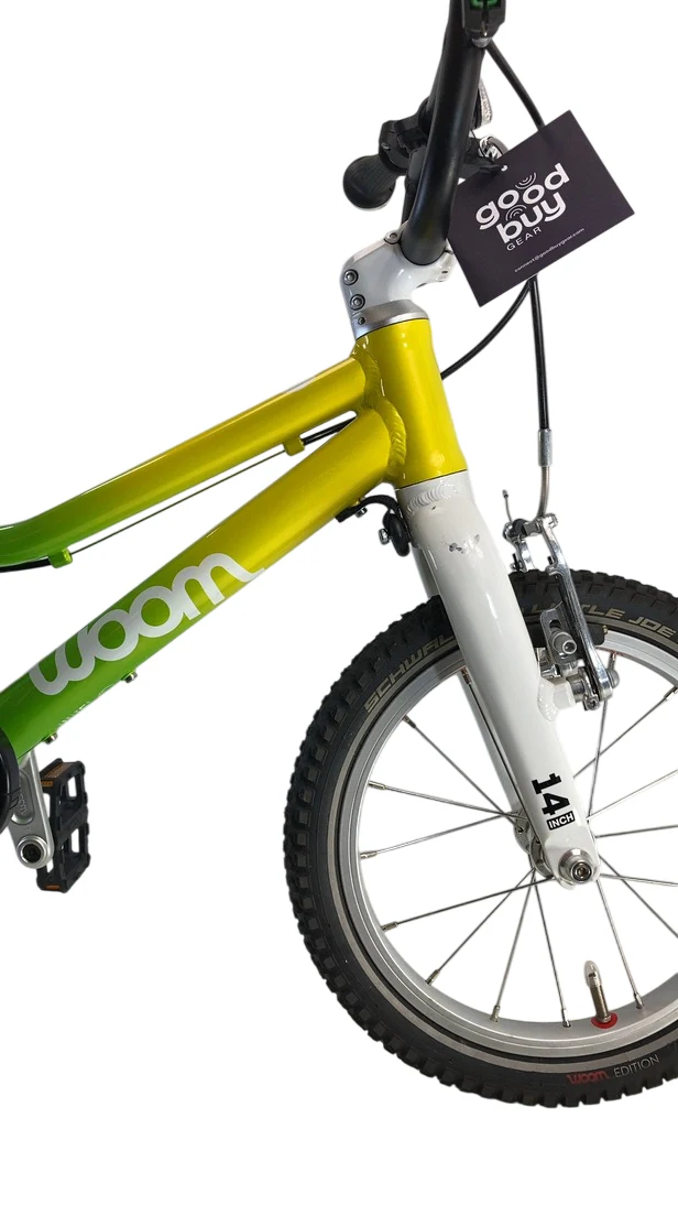 Woom 2 Bike- 14”, Atomic Neon - Image 3