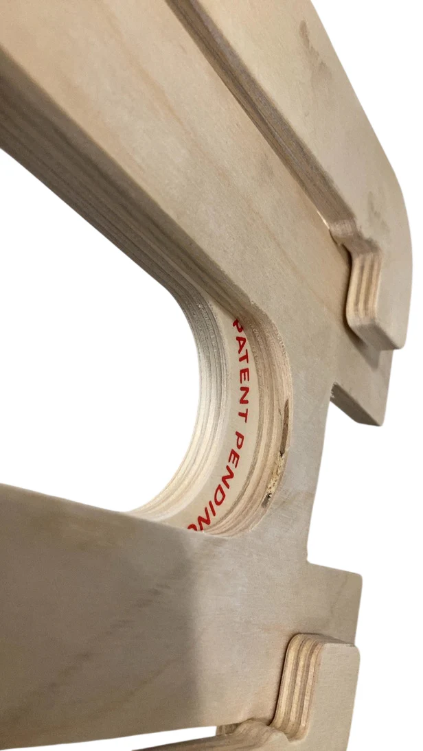 Woom DOCK Bike Stand, Natural - Image 3