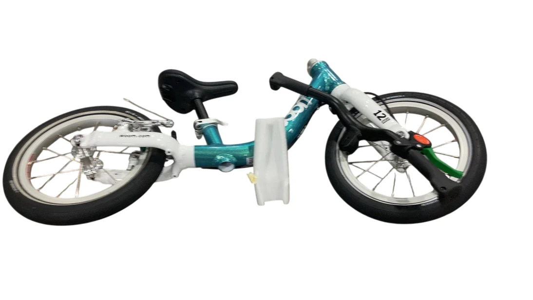Woom GO 1 Balance Bike, Metallic turquoise - Image 2