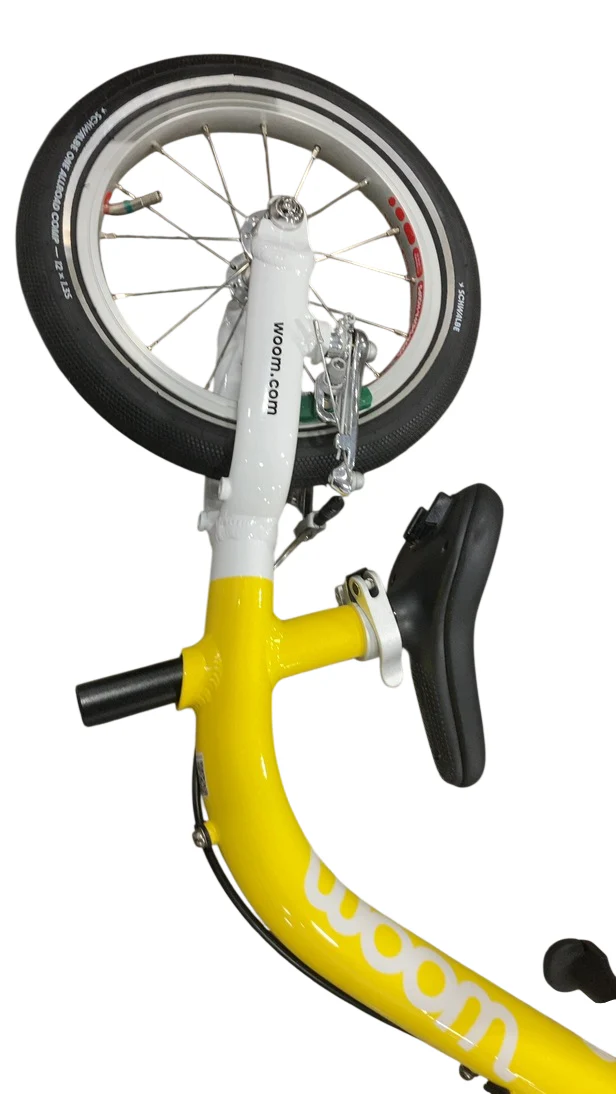 Woom GO 1 Balance Bike, Vibrant yellow - Image 4