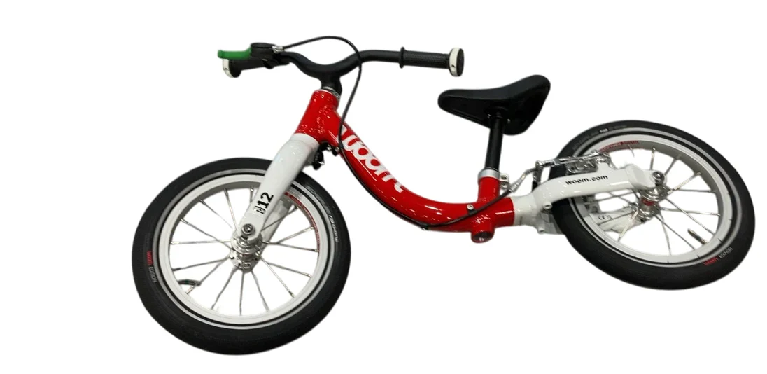 Woom GO 1 Balance Bike, Woom Red - Image 2
