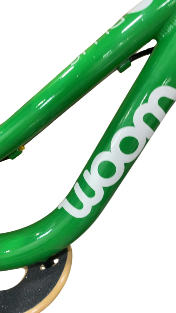 Woom GO 1 Plus Balance Bike, Woom Green - Image 4