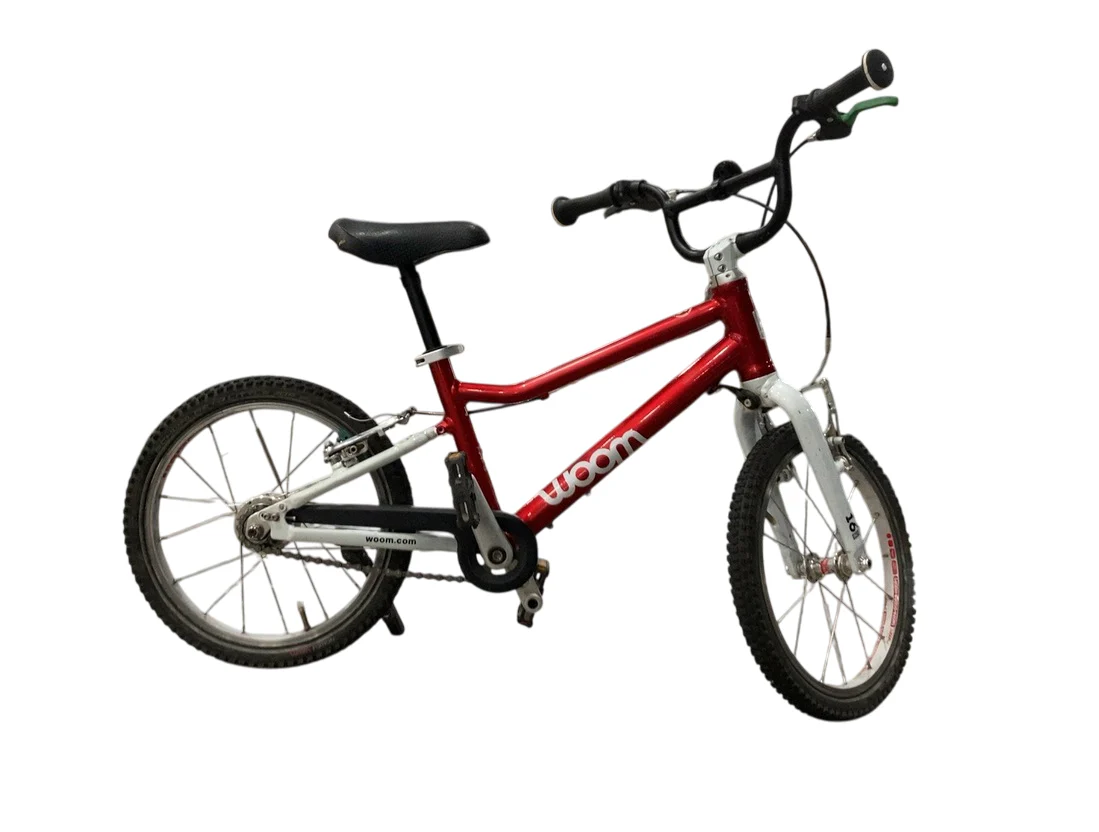 Woom GO 3 Bike "16, Anniversary Edition Red, AUTOMAGIC - Image 2