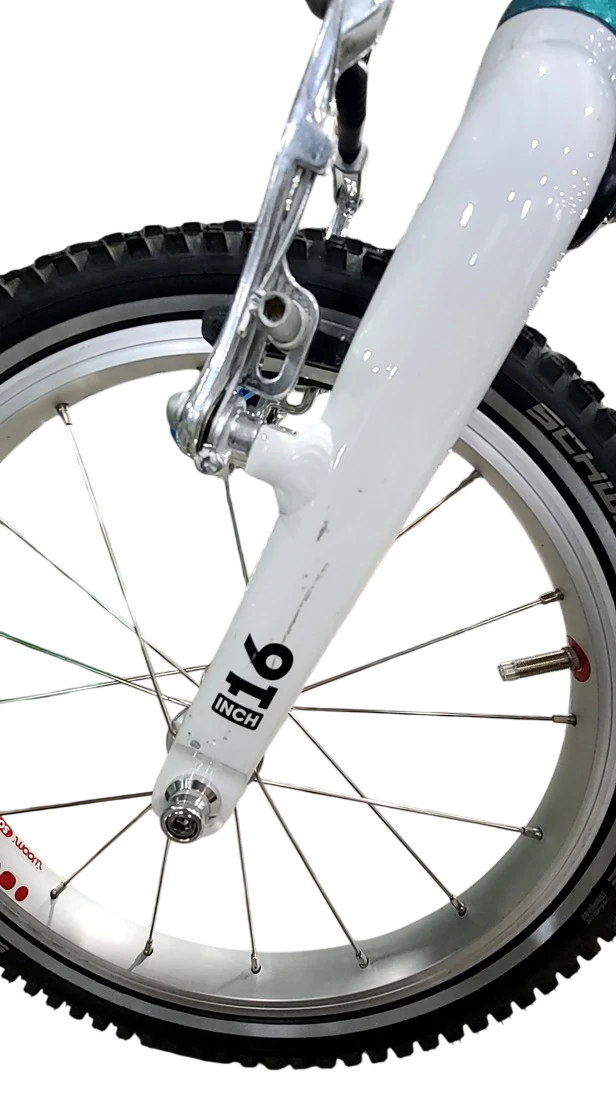 Woom GO 3 Bike "16, Base Model, Metallic turquoise - Image 3