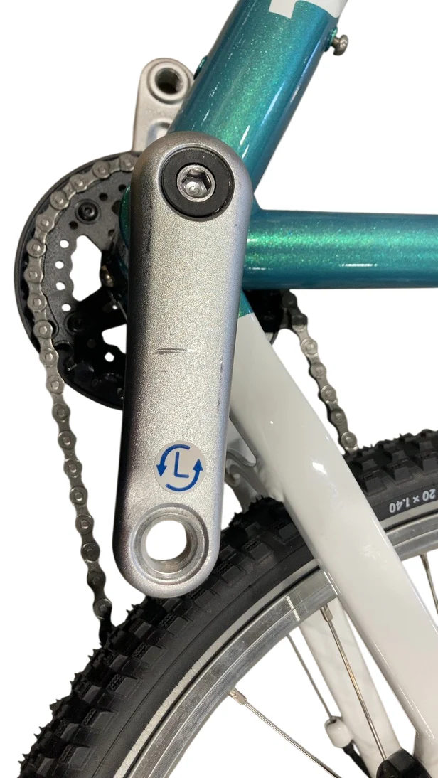 Woom GO 4 Bike 20", Metallic turquoise - Image 2