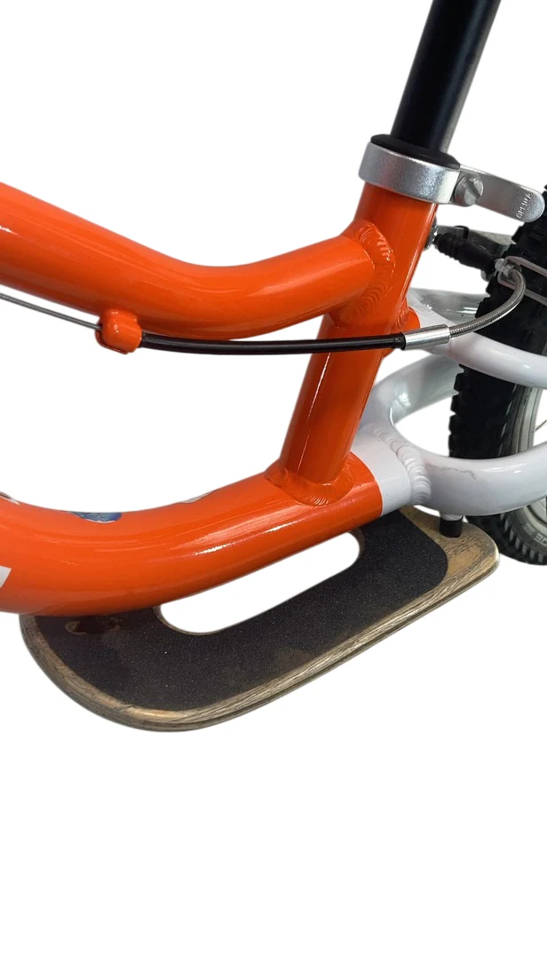 Woom ORIGINAL 1 Plus Balance Bike, Flame Orange - Image 5