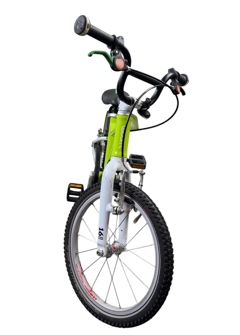 Woom ORIGINAL 3 Bike "16, AUTOMAGIC, Lime - Image 4