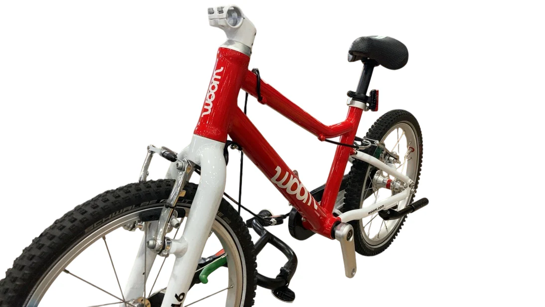 Woom ORIGINAL 3 Bike "16, AUTOMAGIC, Woom Red - Image 4