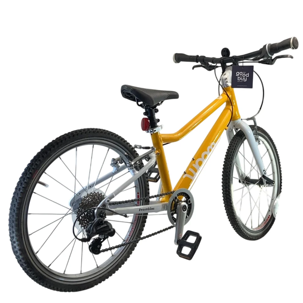 Woom ORIGINAL 4 Bike 20", Sunny Yellow - Image 2