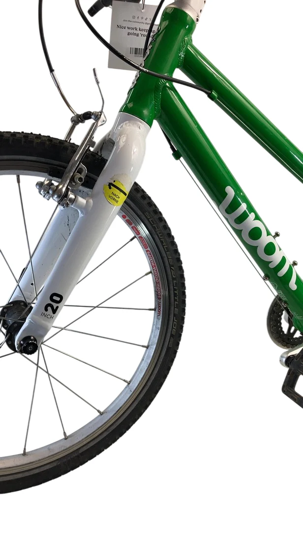 Woom ORIGINAL 4 Bike 20", Woom Green - Image 4