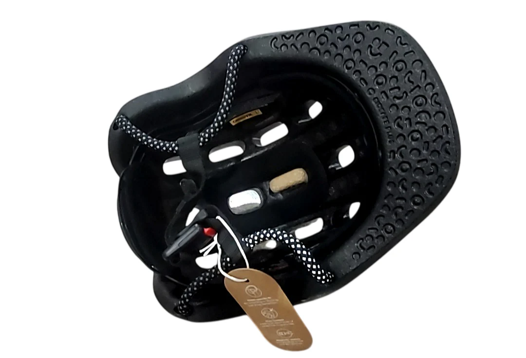Woom Ready Kids Helmet, Charcoal Metallic, Small, Without Light - Image 3