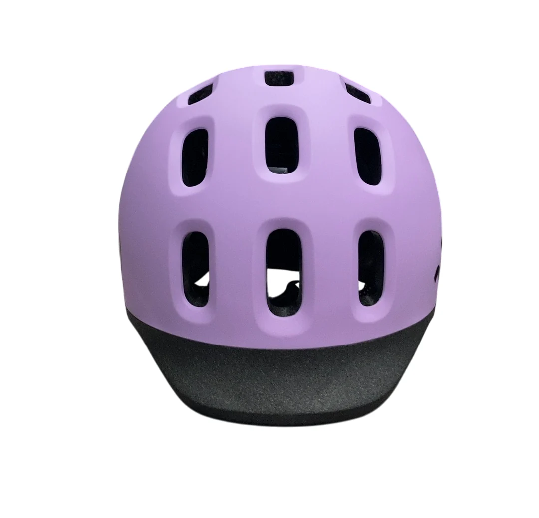 Woom Ready Kids Helmet, Lilac, Medium, Without Light - Image 3
