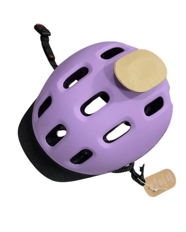 Woom Ready Kids Helmet, Lilac, Without Light, XSmall - Image 3