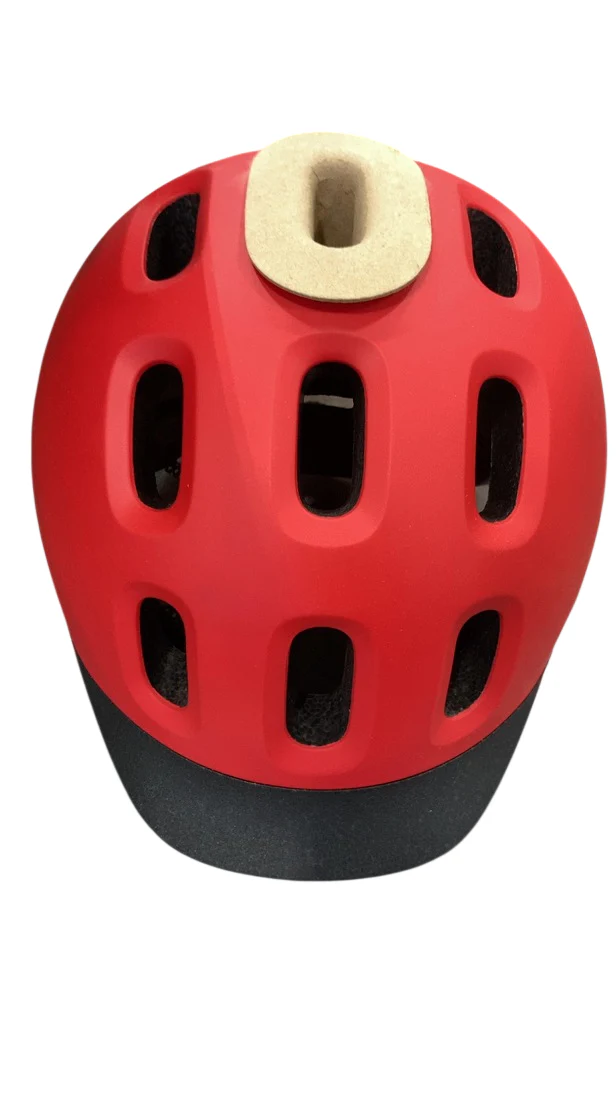 Woom Ready Kids Helmet, Medium, Without Light, Woom Red - Image 2
