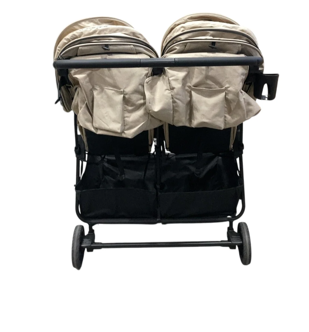 Zoe The Twin V2 Double Stroller, 2024, Sand - Image 3