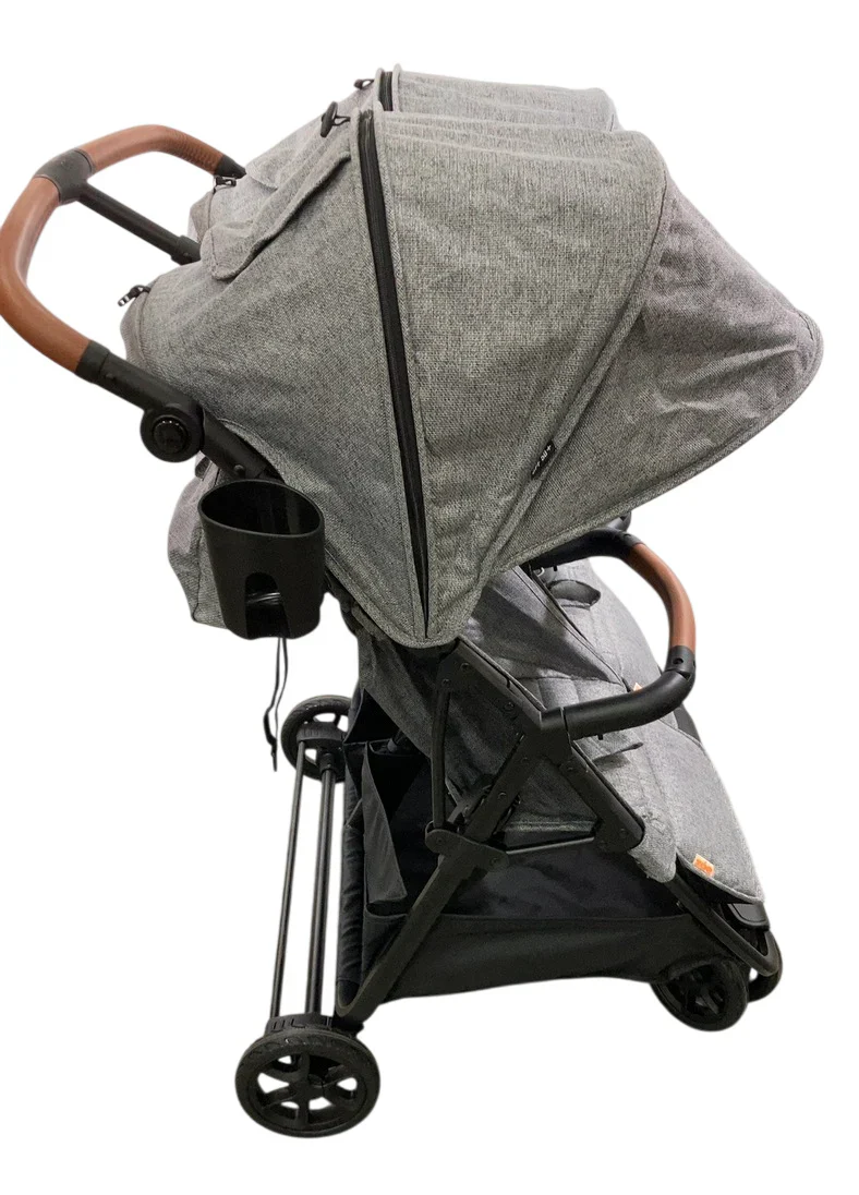 Zoe The Twin V2 Double Stroller, Luxe Grey, 2025 - Image 2